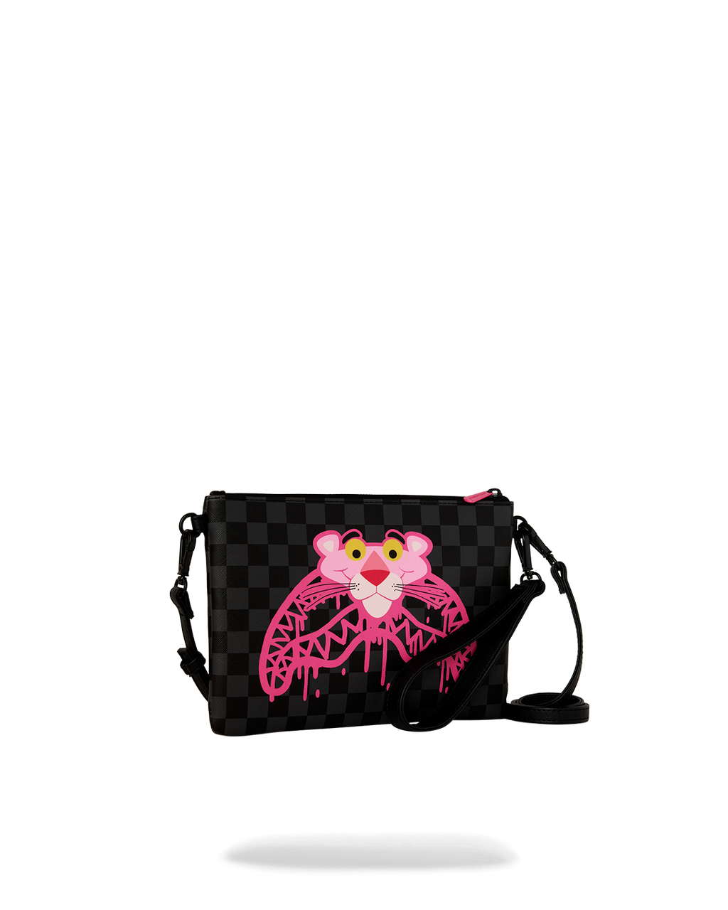 PINK PANTHER DIAMOND SHARK CROSSOVER CLUTCH