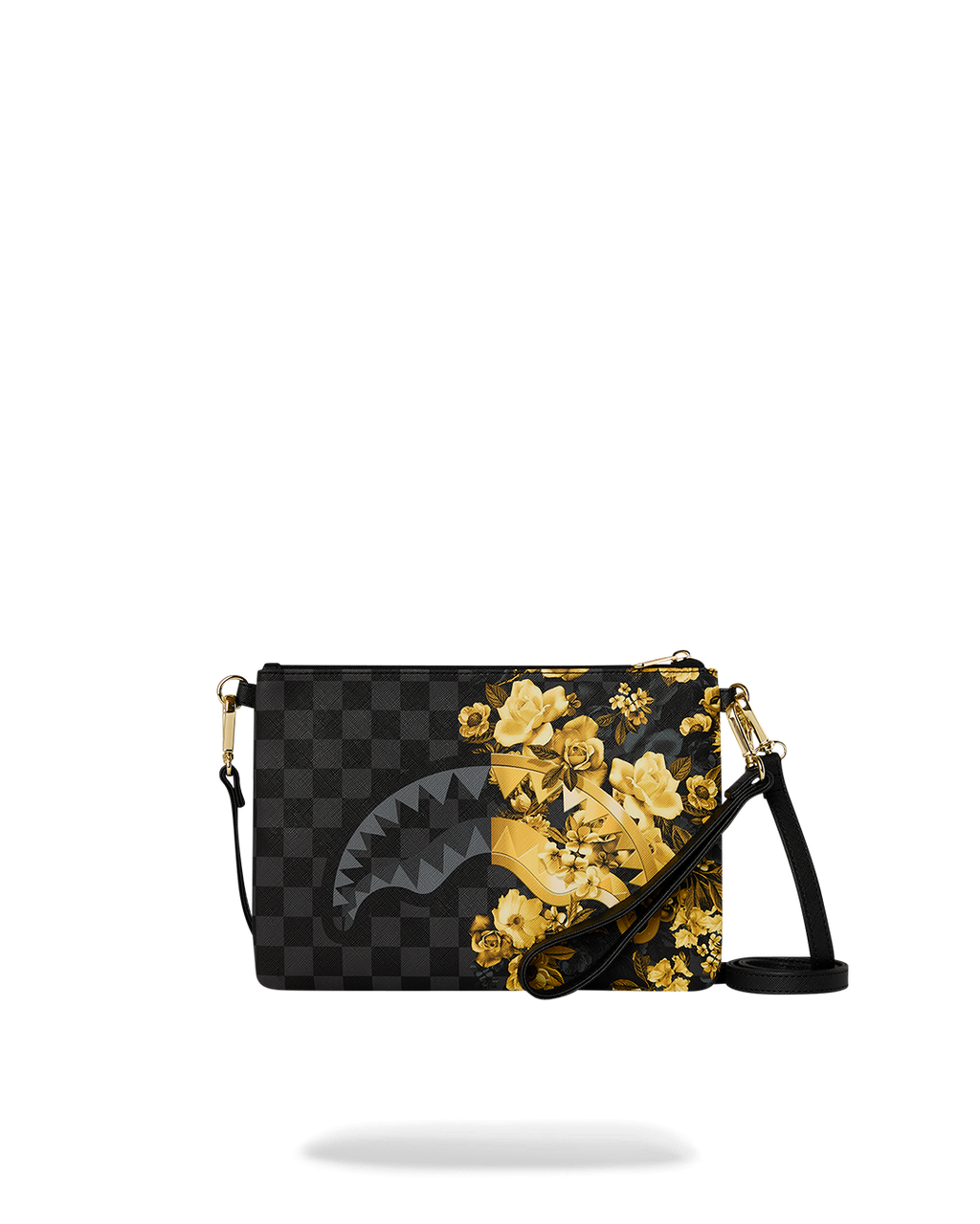 BILLIONAIRE BLOOM CROSSOVER CLUTCH
