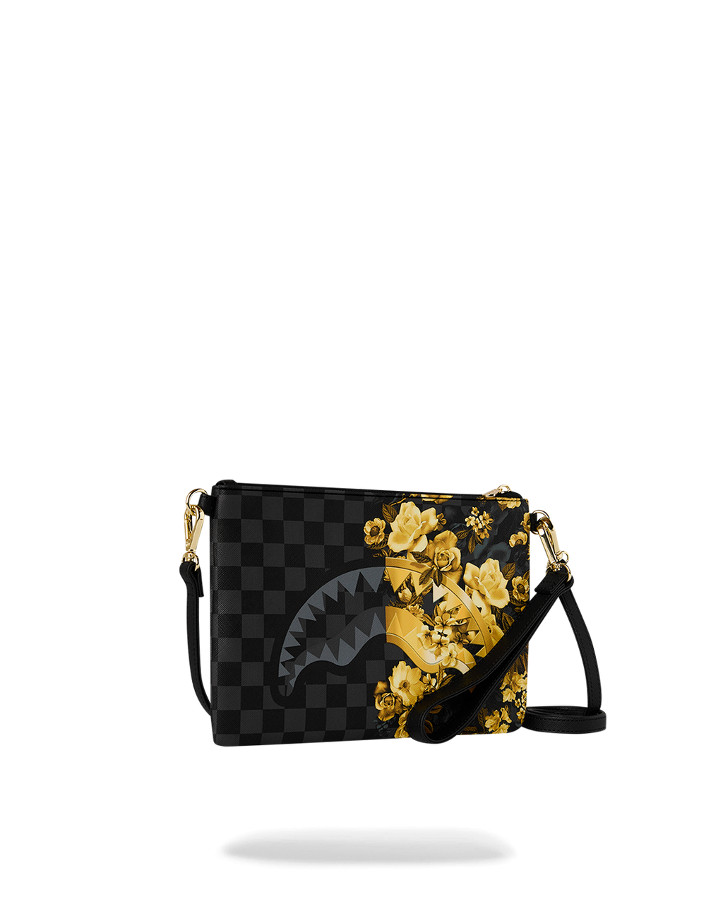 BILLIONAIRE BLOOM CROSSOVER CLUTCH