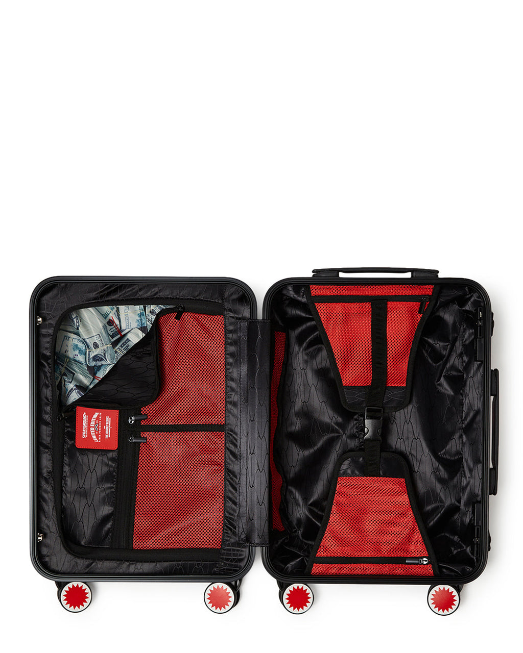 SPRAYGATTI REVV SHARKNAUTICS HARDSHELL CARRY-ON LUGGAGE