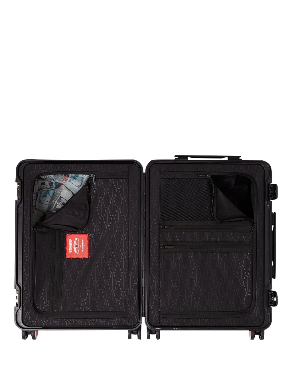 SHARKFINITY STEALTH PILOT SHARKNAUTICS HARDSHELL CARRY-ON LUGGAGE