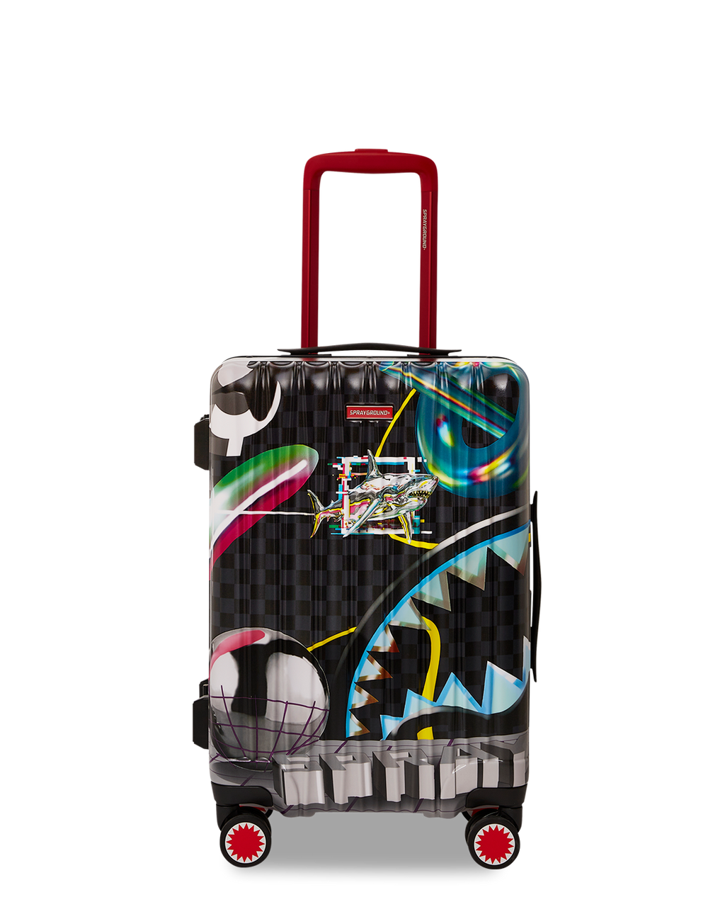 MIND TRIP SHARK DOSE SHARKNAUTICS HARDSHELL CARRY-ON LUGGAGE