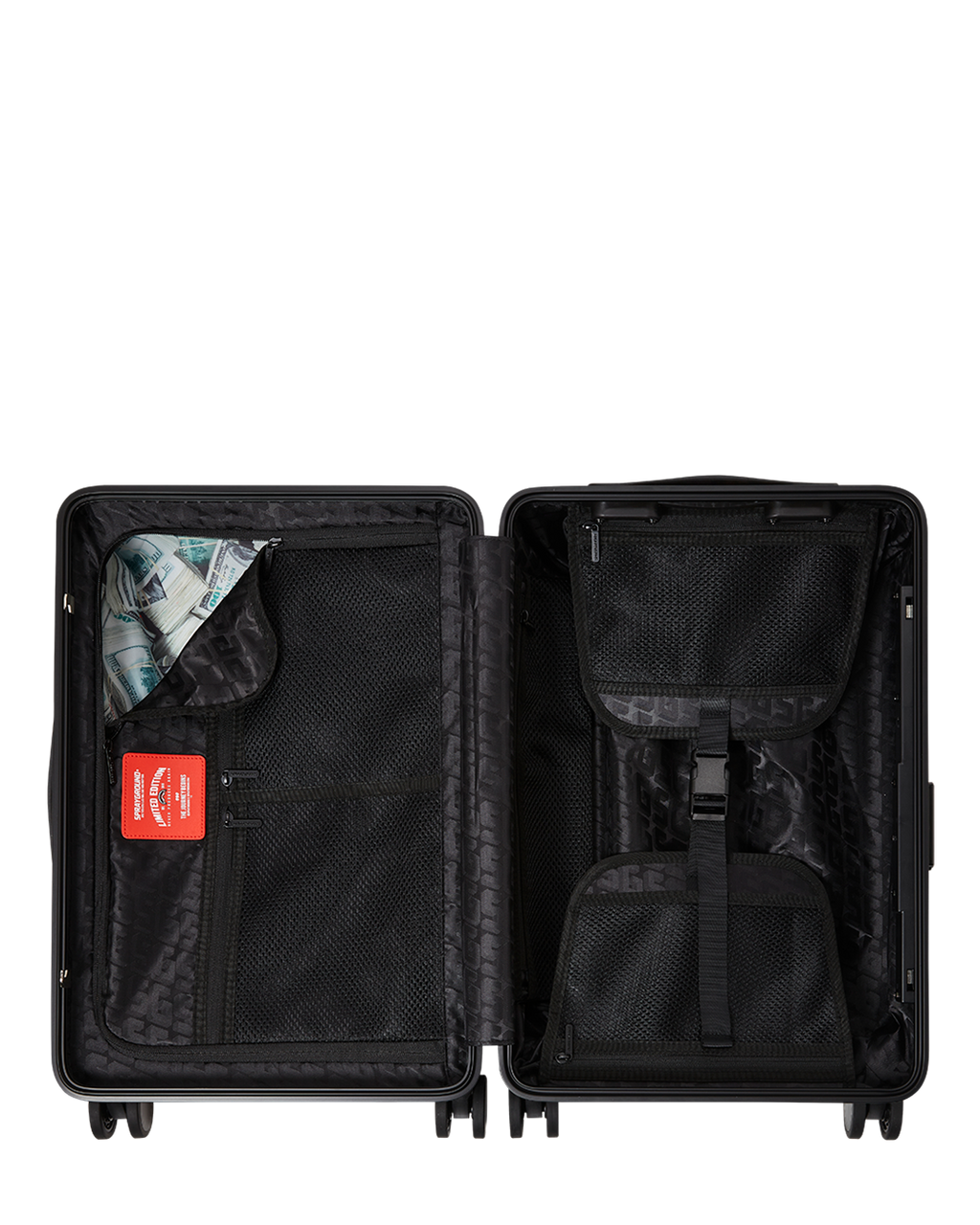 MIND TRIP SHARK DOSE SHARKNAUTICS HARDSHELL CARRY-ON LUGGAGE