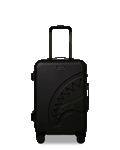 REALITY CHECK SHARKITECTURE CARRY-ON JETBLACK LUGGAGE (GUNMETAL HARDWARE)