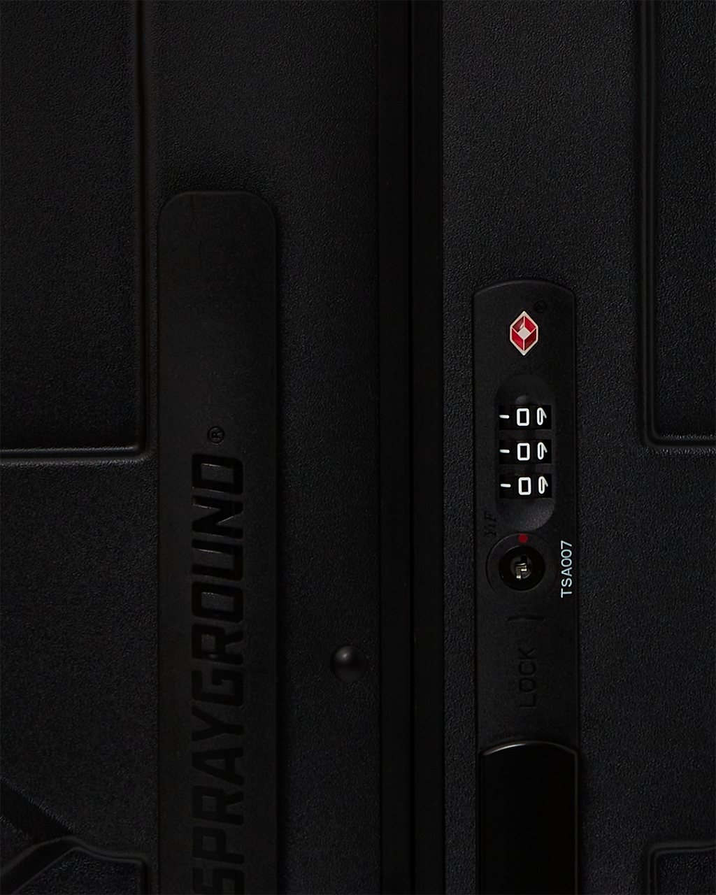 REALITY CHECK SHARKITECTURE FULL-SIZE JETBLACK LUGGAGE (GUNMETAL HARDWARE)