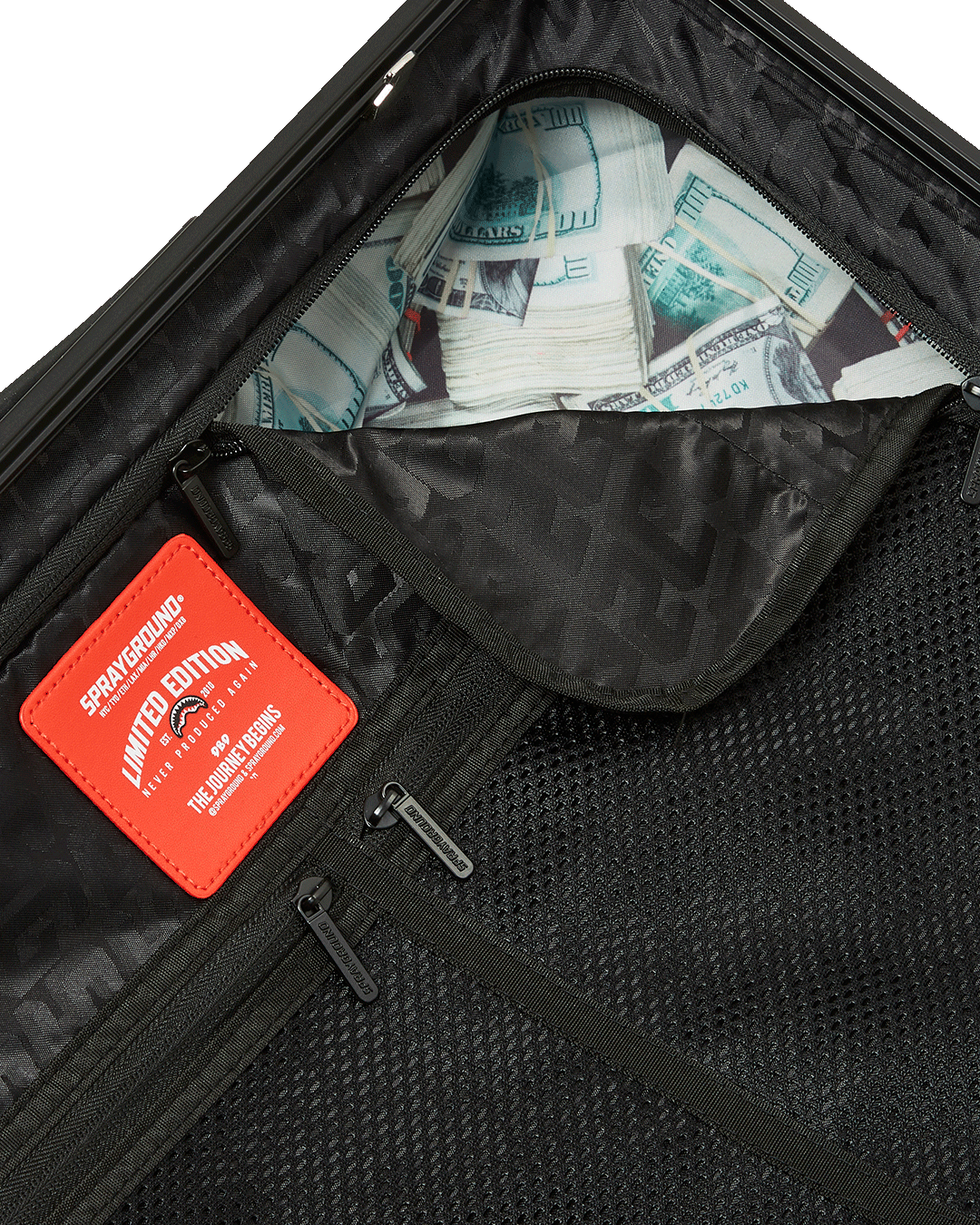 SHARK MILES PER HOUR SHARKITECTURE CARRY-ON LUGGAGE