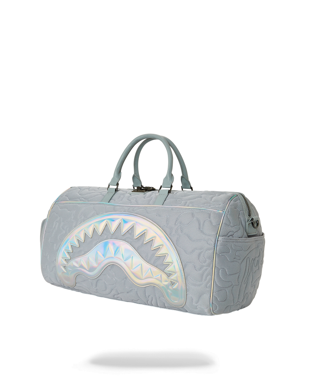 MIRASHAKU IRIDESCENT QUILT DUFFLE