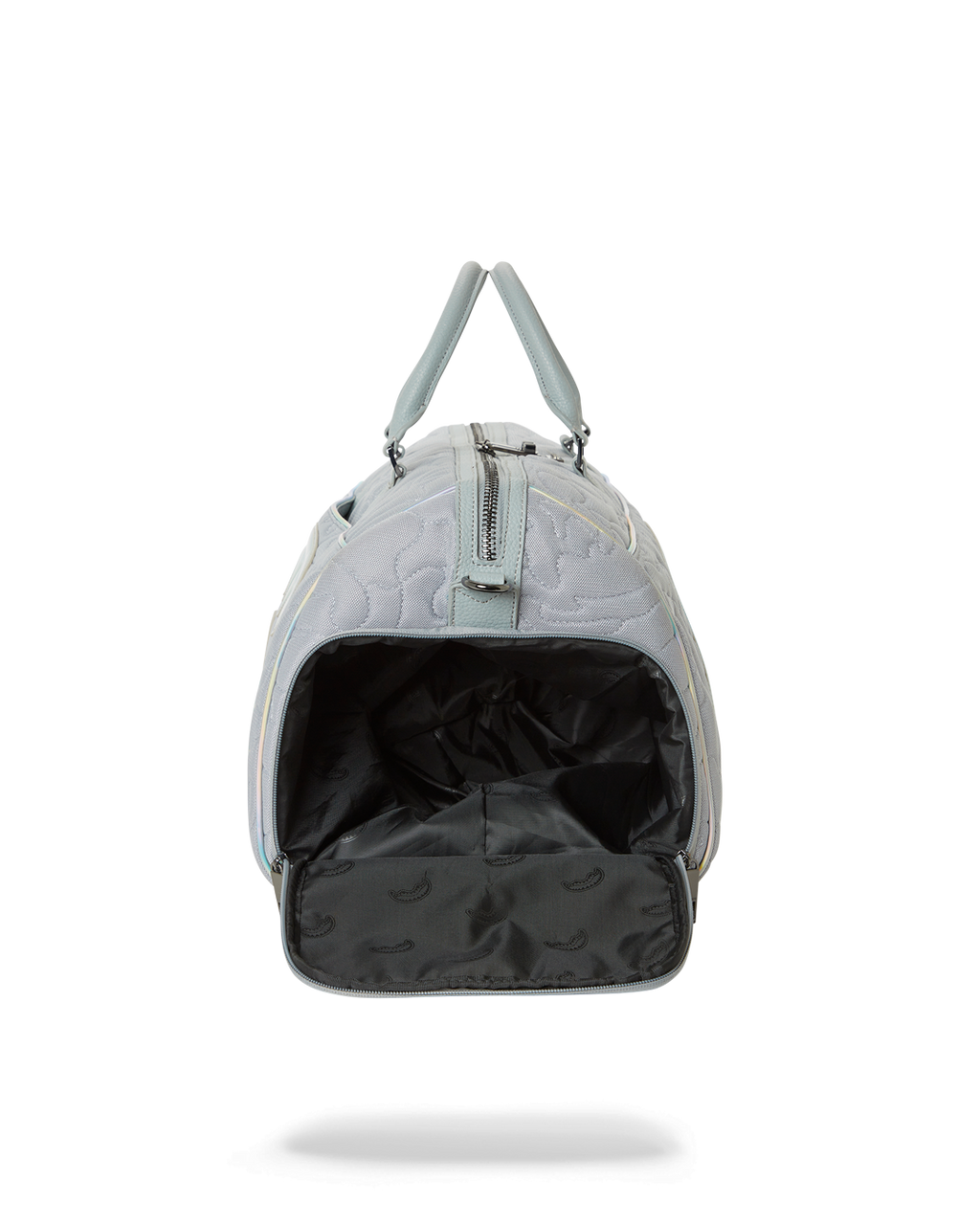 MIRASHAKU IRIDESCENT QUILT DUFFLE