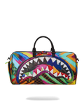 SHARKS IN PARIS CITY STREAKS DUFFLE