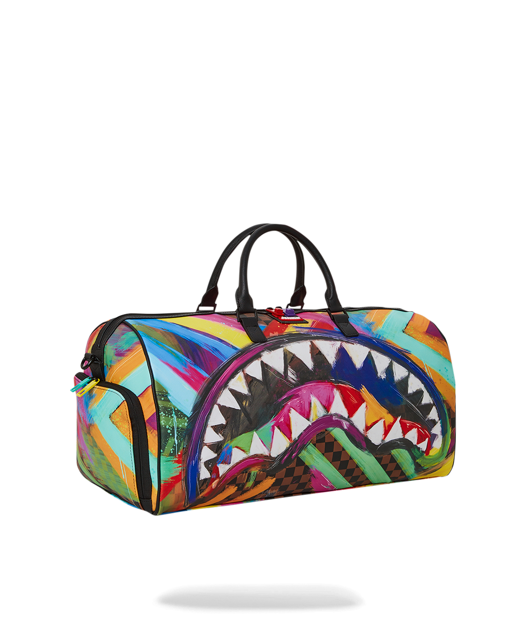 SHARKS IN PARIS CITY STREAKS DUFFLE