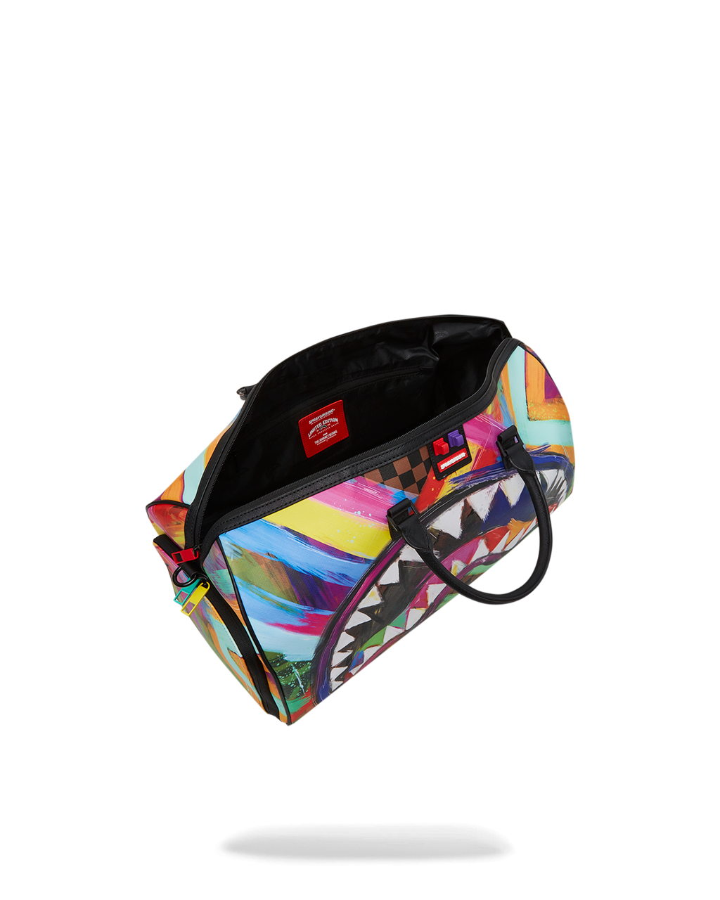 SHARKS IN PARIS CITY STREAKS DUFFLE