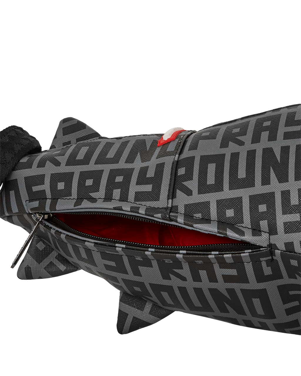 SHARKFINITY STEALTH PILOT SHARK SHAPE DUFFLE
