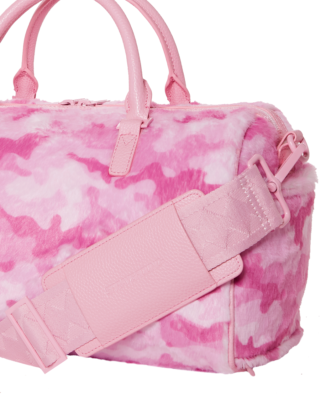FURRROCIOUS IN PINK MINI DUFFLE