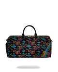 EMBROIDERED DRAGONS DUFFLE