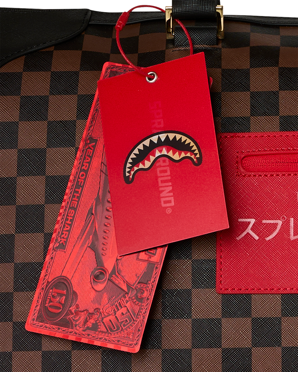 KATANA CHECK BOSS PYRAMID DUFFLE