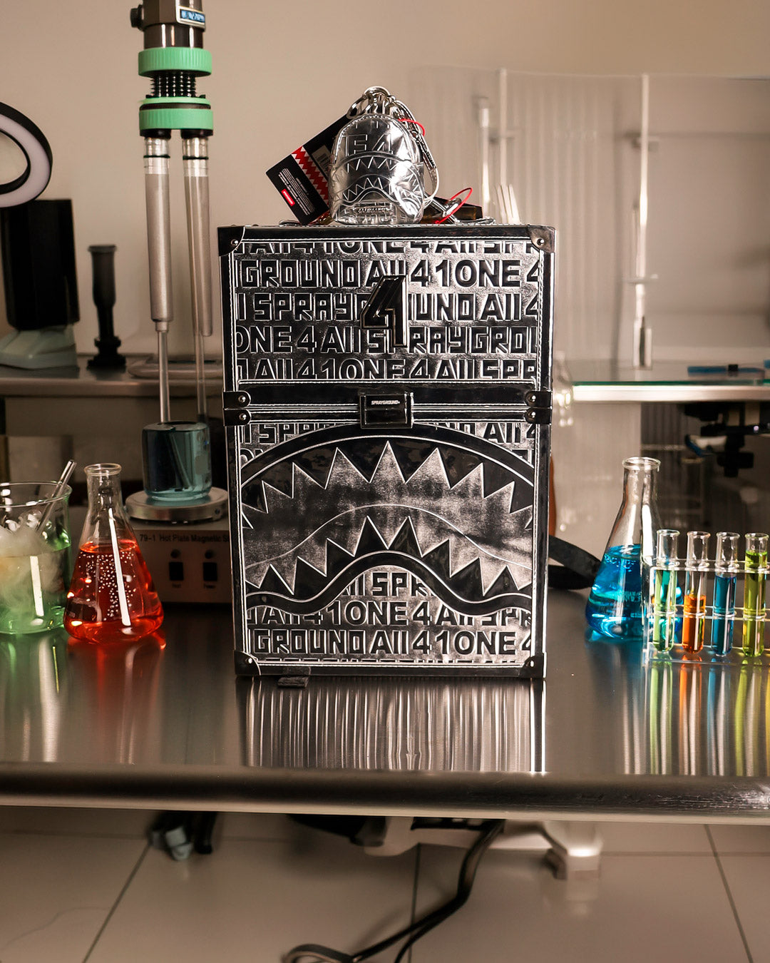 SPACE CASE CHATURANGA SHARK BACKPACK