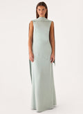 Line By Line Maxi Dress - Sage