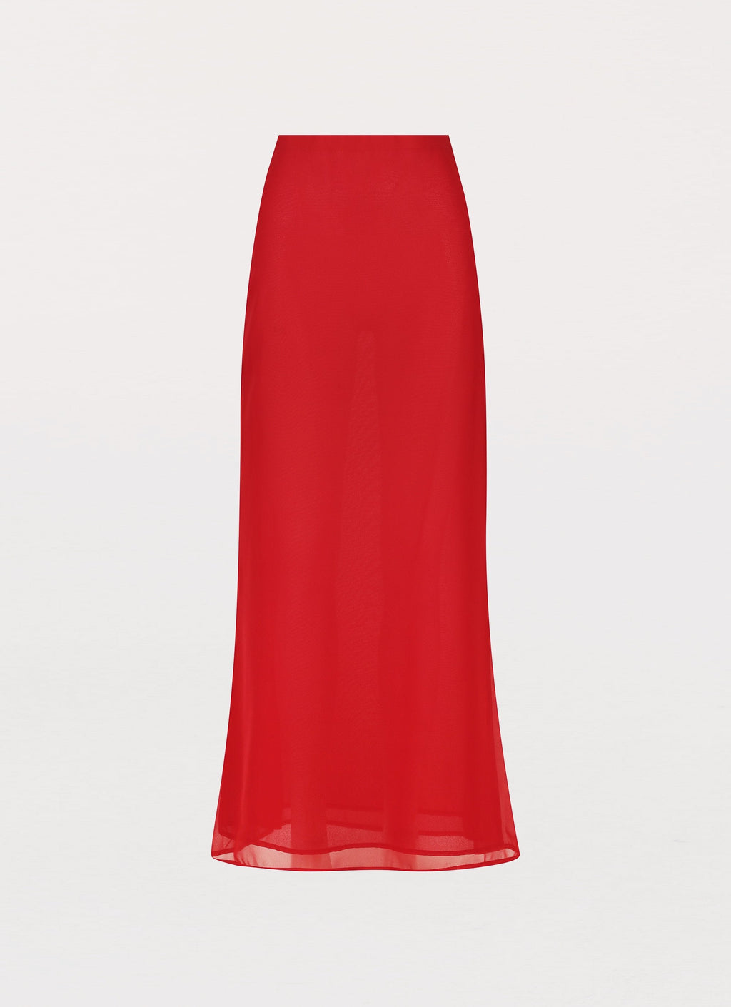 Nightfall Maxi Skirt - Rouge Red