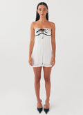 Katana Mini Dress - White