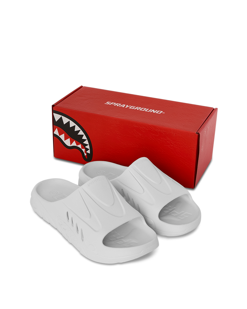 SHARK SLIDE (WHT)