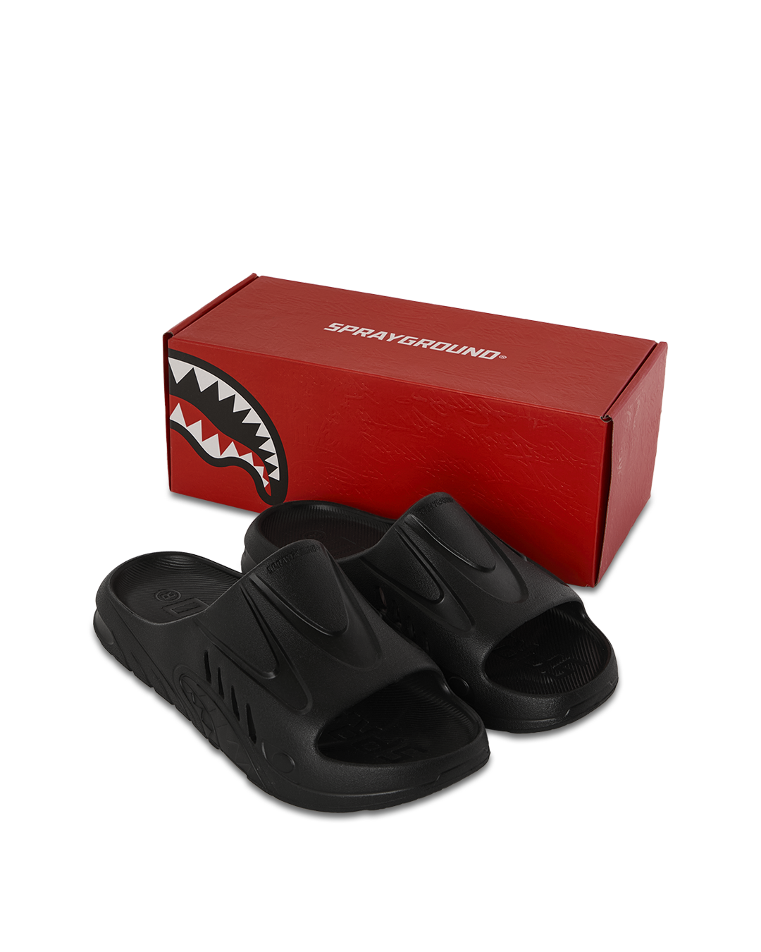 SHARK SLIDE (BLK)