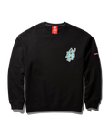 SPONGEBOB SPLAT PULLOVER SWEATER (BLACK)
