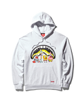 SPONGEBOB CREW SHARK HOODIE (LIGHT GREY)