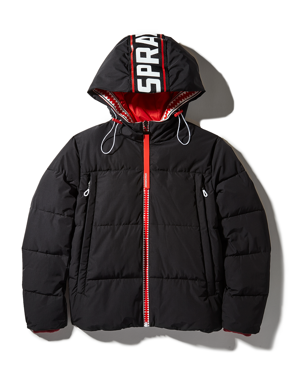 PATCH GRAFFITI PUFFER JACKET
