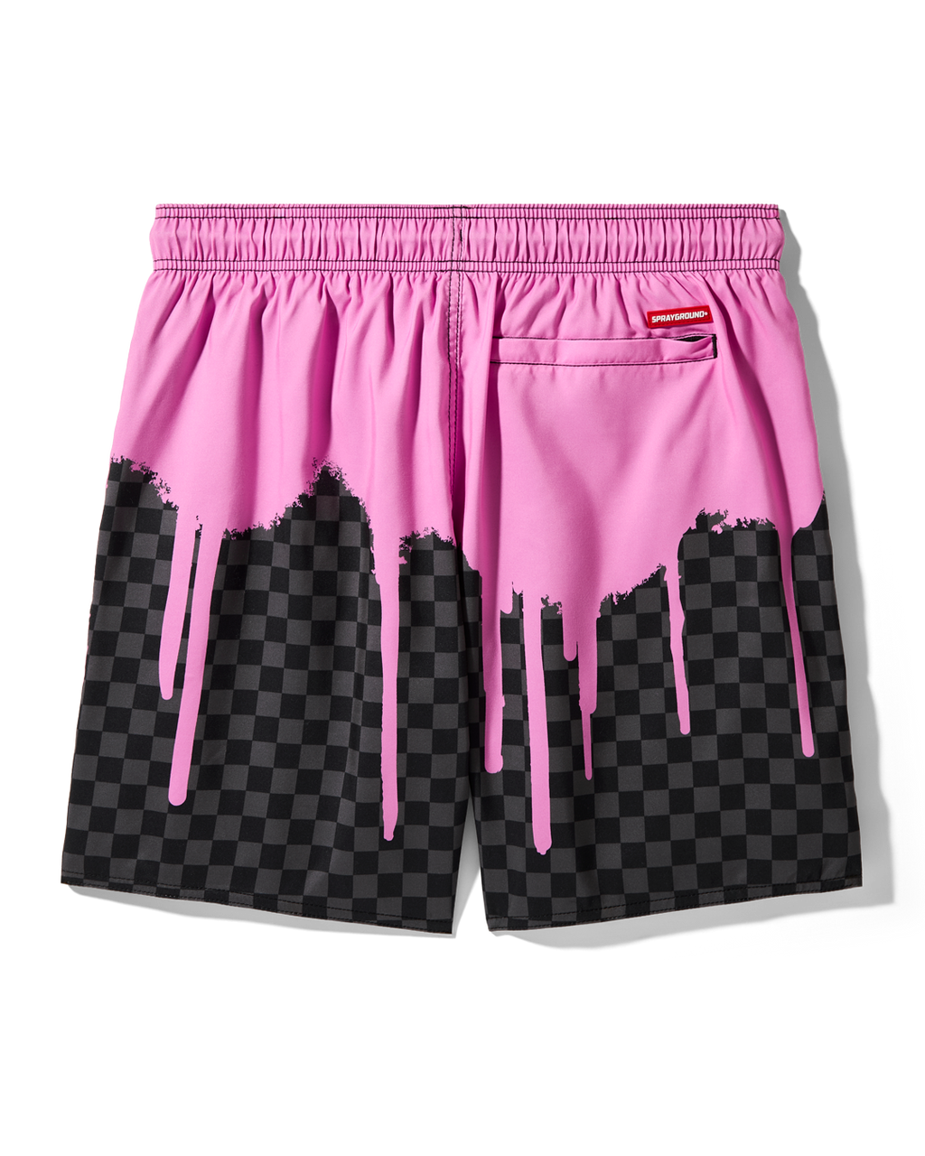 OCEAN DRIP CHECK SWIM SHORT