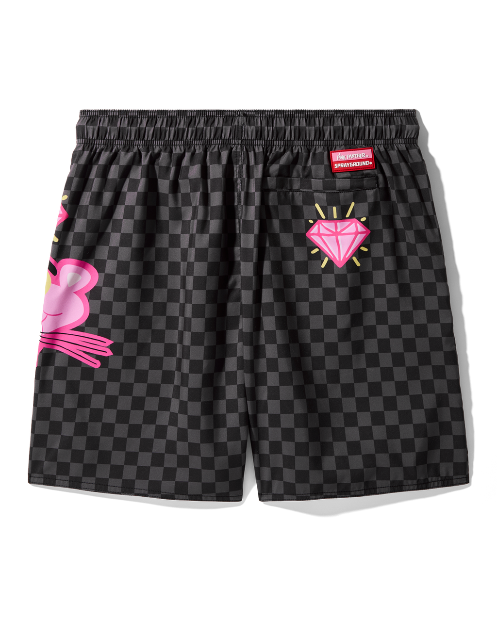 PINK PANTHER DIAMOND SHARK SWIM SHORTS