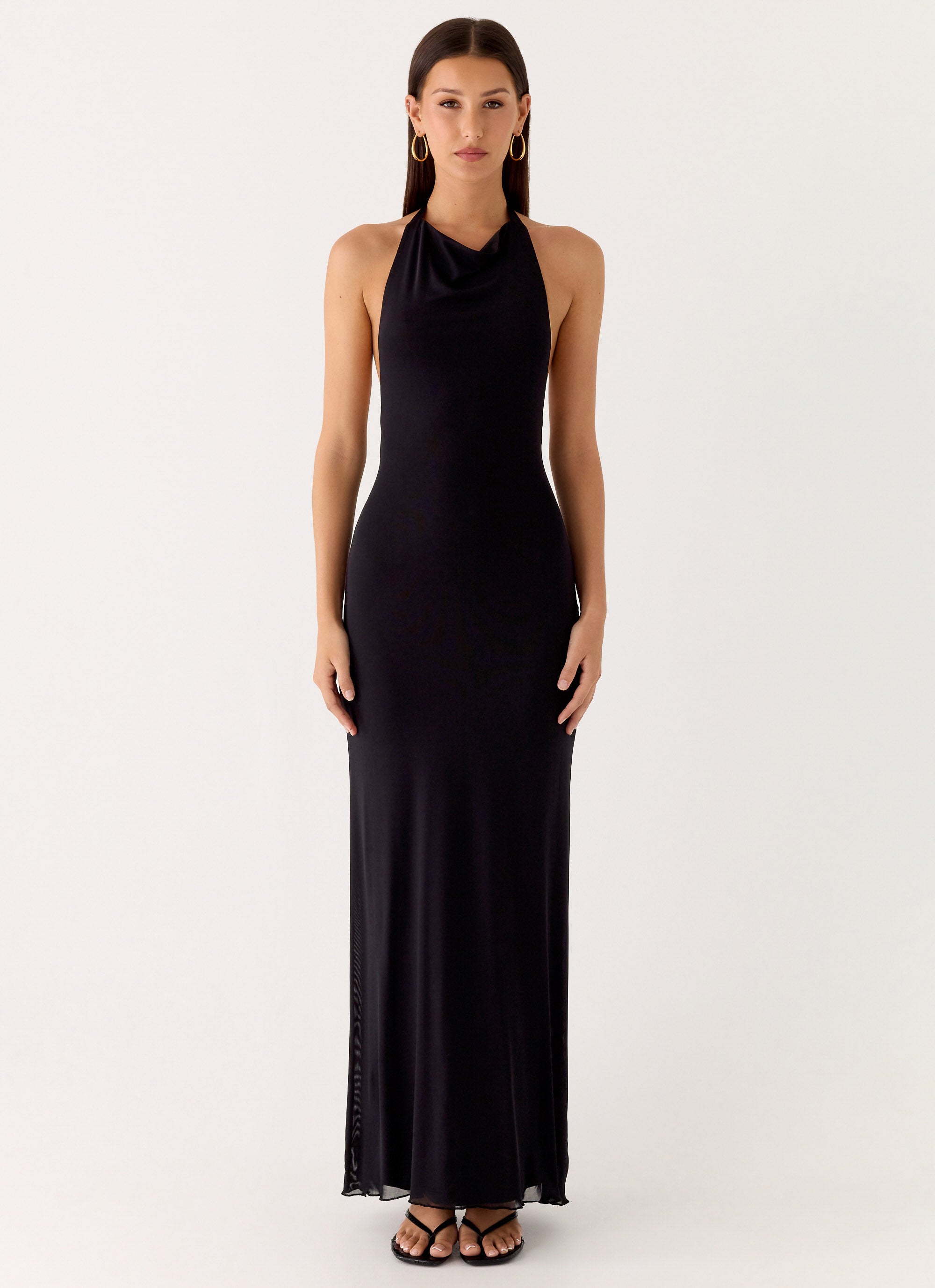 Starlight Maxi Dress - Black