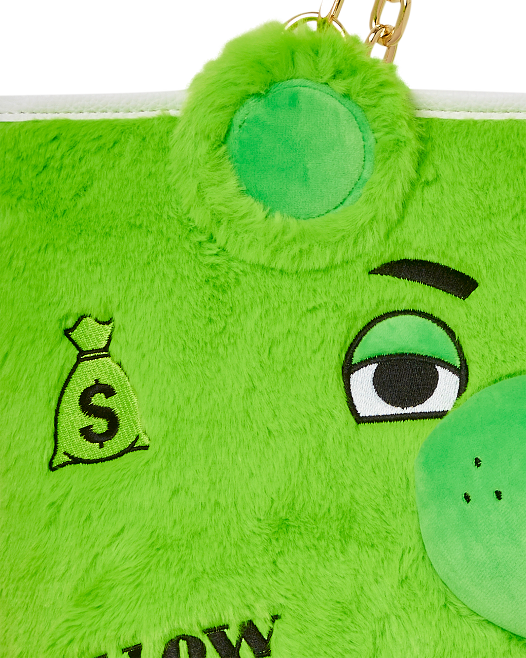 PLUSH MONEYBEAR TOTE (GREEN)