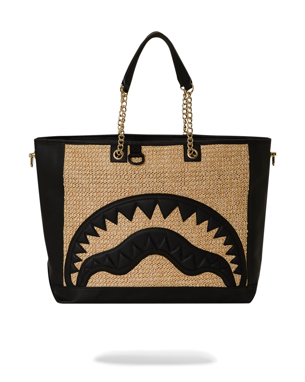 RAFFIA PALM TOTE