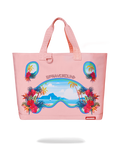 BORA BORA SHARK ISLAND VILLA BEACH TOTE