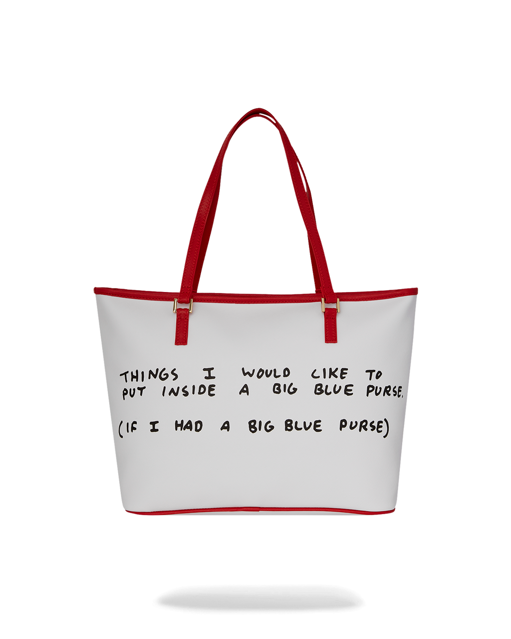 KEITH HARING THE BIG BLUE PURSE ART TOTE