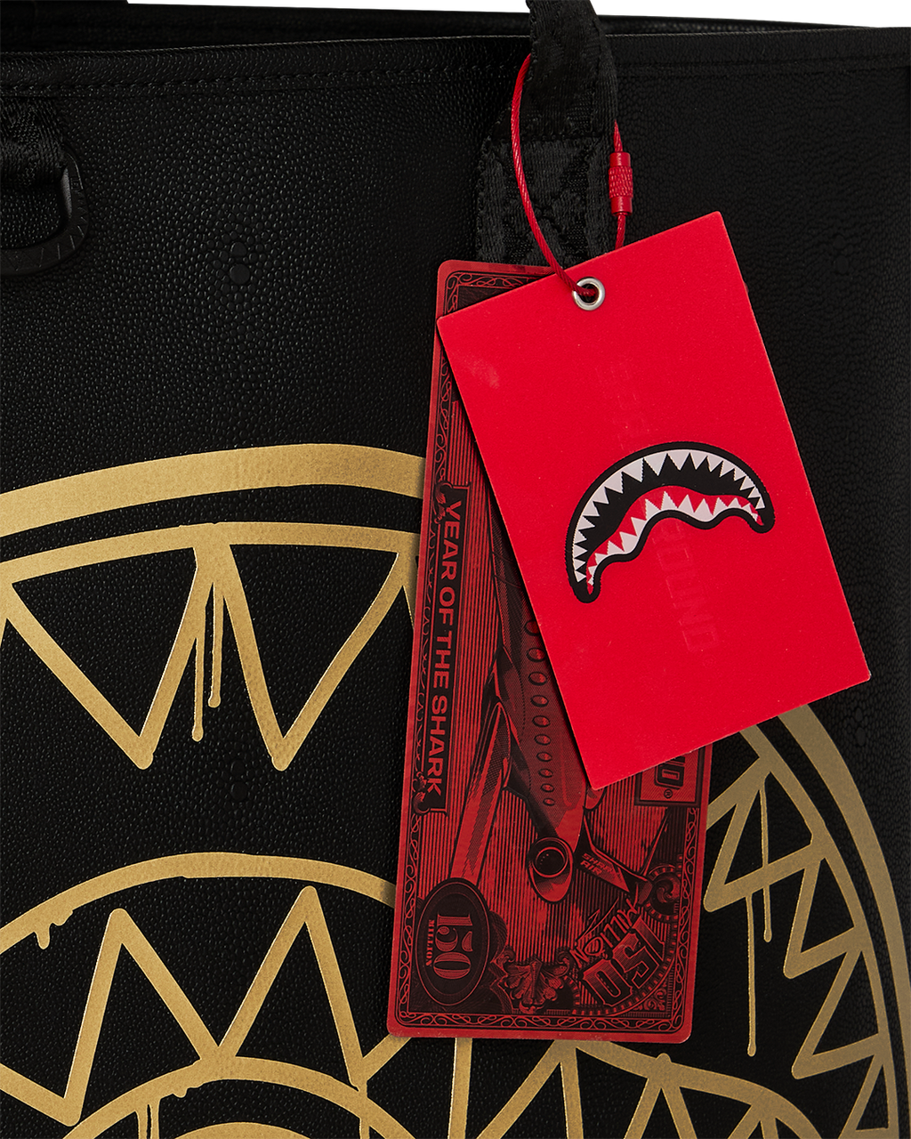 GOLD FANG BEACH TOTE