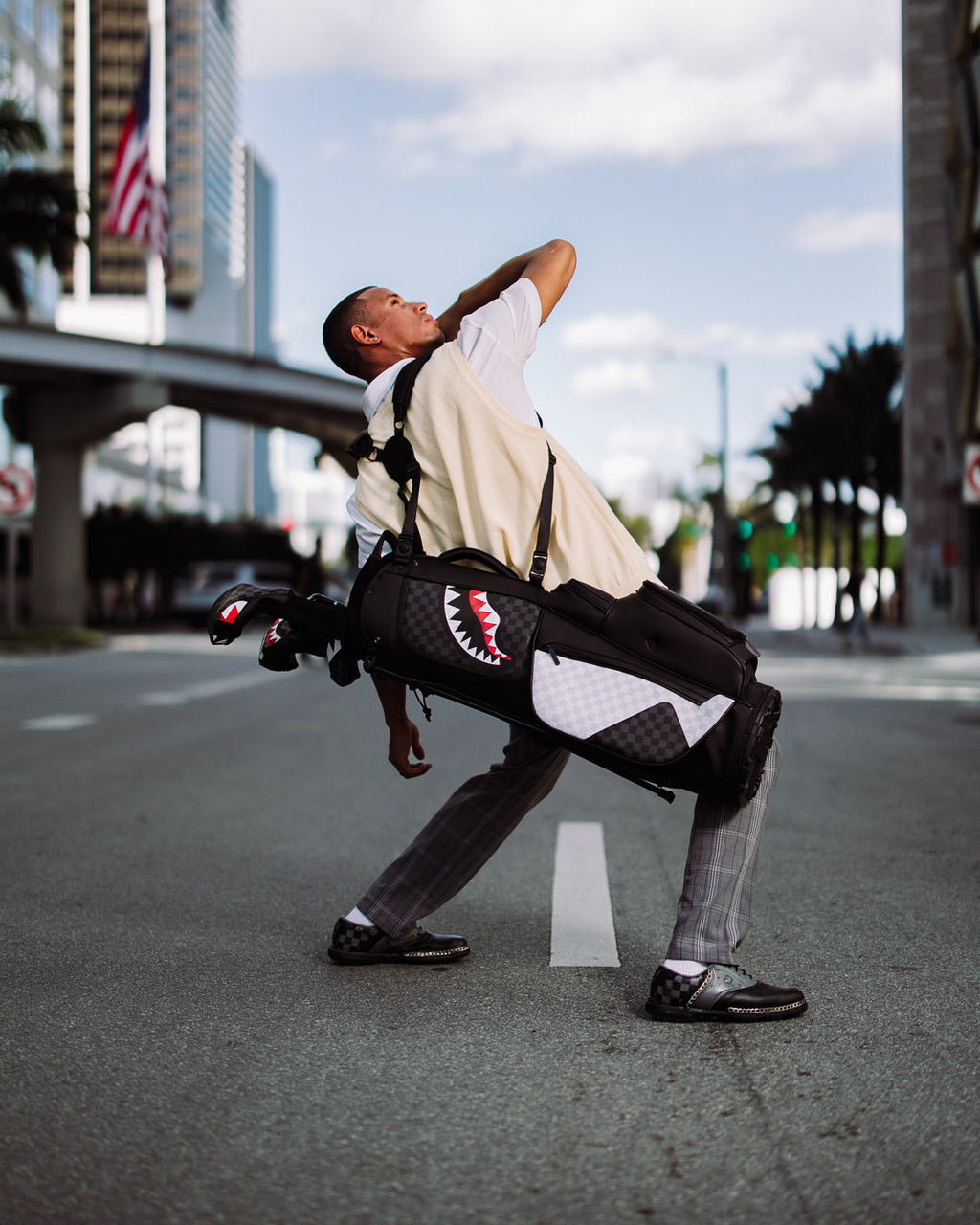 TRIPLE DECKER HEIR TO THE THRONE PRO GOLF BAG