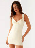 Rosier Mini Dress - Yellow