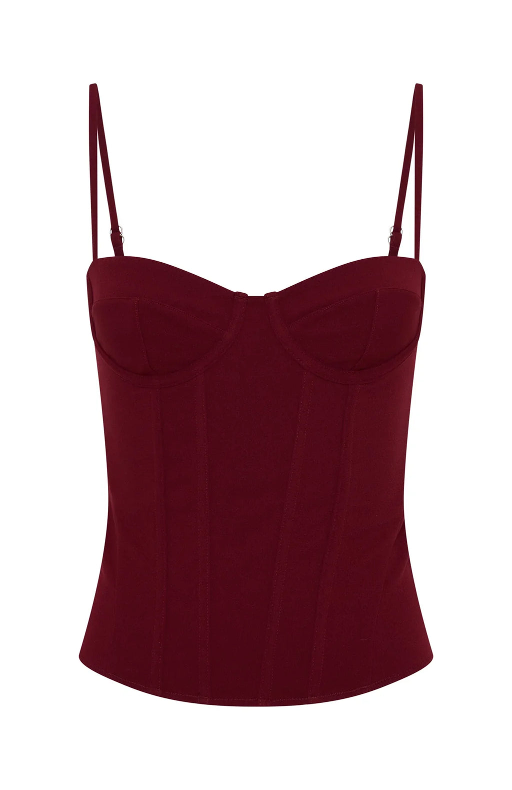 Moonlight Dance Bustier Wine