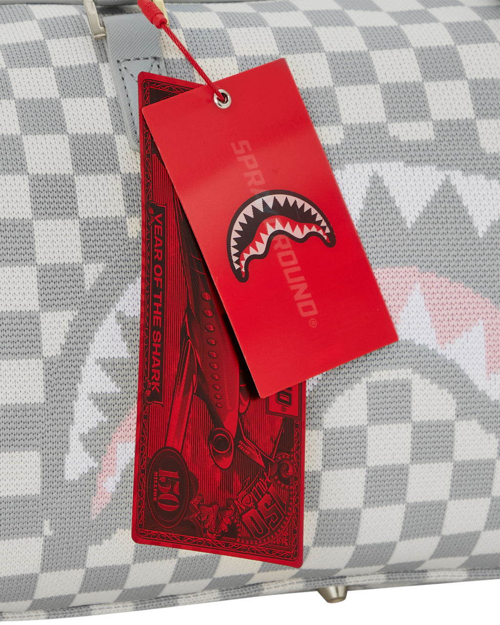 KNIT SHARKS IN PARIS IN CREAM MINI DUFFLE