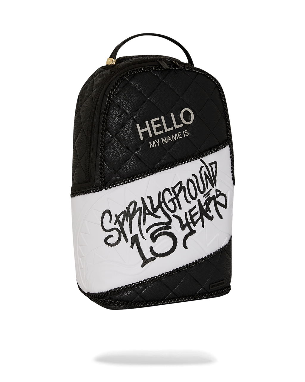 HELLO MY NAME IS 15 YEARS QUILTED BACKPACK (SUPER RARE)