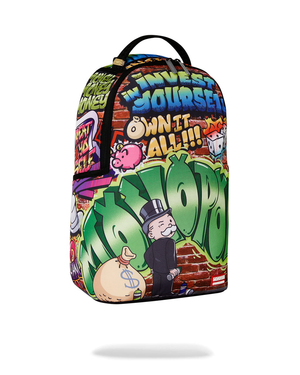 MONOPOLY GRAFFITI GOLD RUSH DLXR BACKPACK