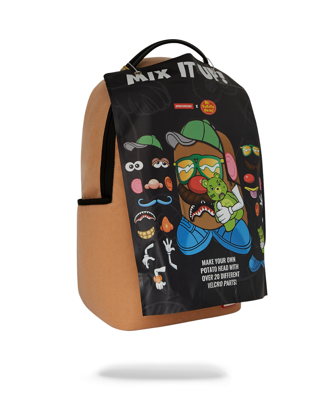 MR. POTATO HEAD VELCRO PATCH MIX-IT-UP DLXSV BACKPACK