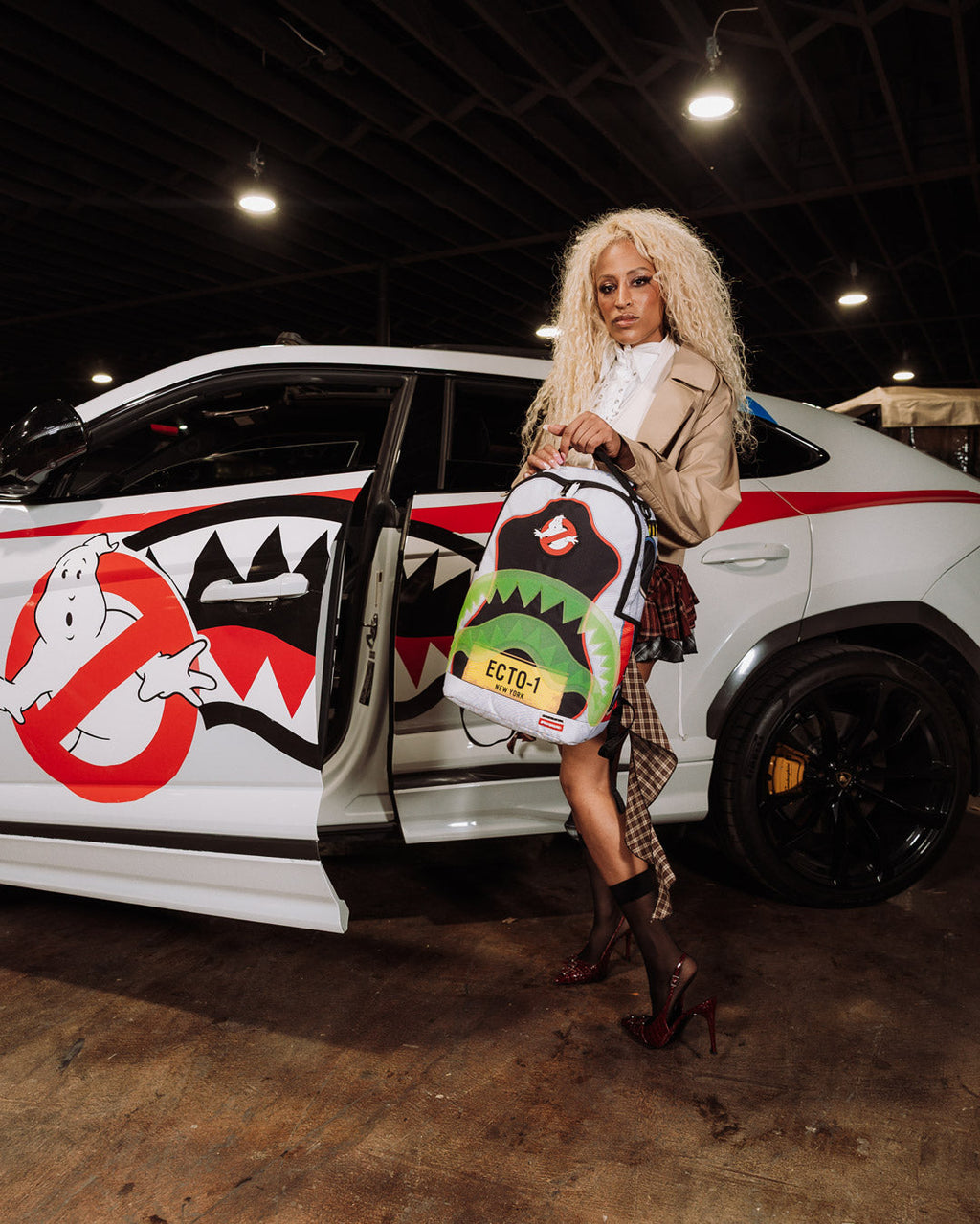 GHOSTBUSTERS ECTO-SHARK BACKPACK