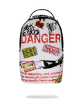 JETBLAST SIGN ON THE RUNWAY BACKPACK
