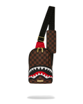 SAWTOOTH SHARKS IN PARIS ONE-STRAP SLING