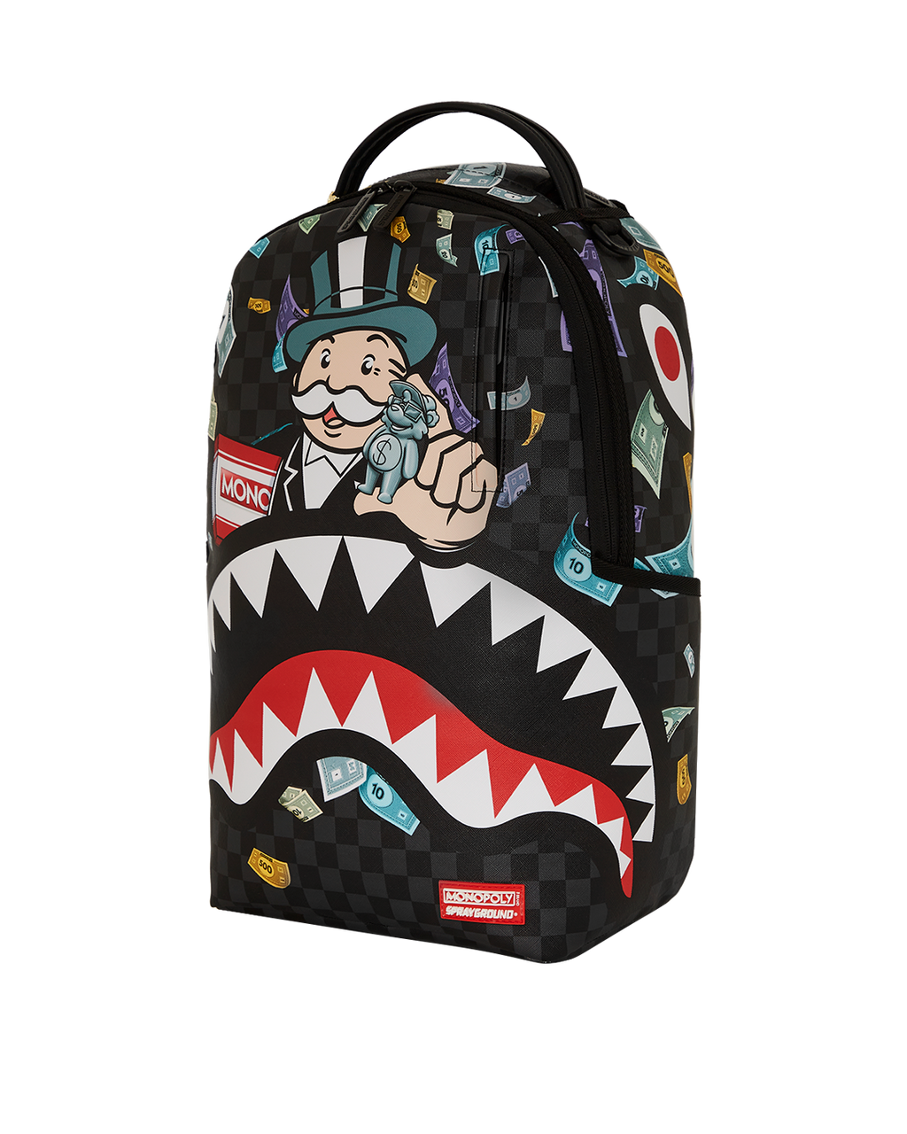 MONOPOLY SHARK RICH BACKPACK