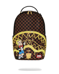 RICHIE RICH PAINT THE SHARK GOLD BACKPACK