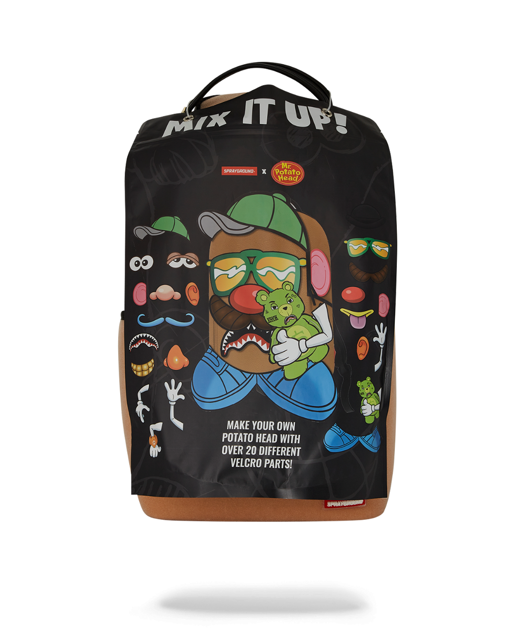 MR. POTATO HEAD VELCRO PATCH MIX-IT-UP DLXSV BACKPACK