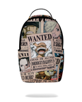 ONE PIECE WANTED SHARK POSTERS BACKPACK